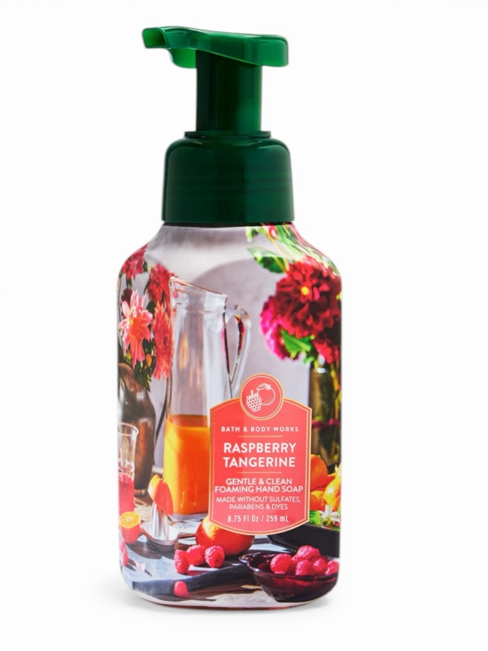 Bath & Body Works RASPBERRY TANGERINE Foaming Hand Soap 8.75 fl oz
